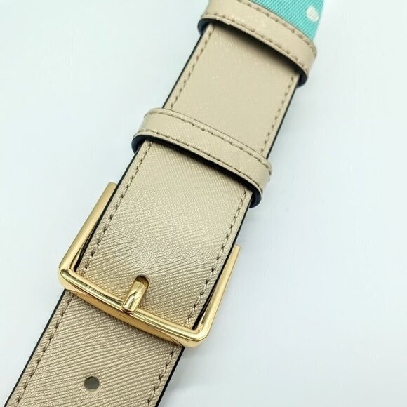 Marc Jacobs Polka Dot Canvas Belt - Picture 5 of 9